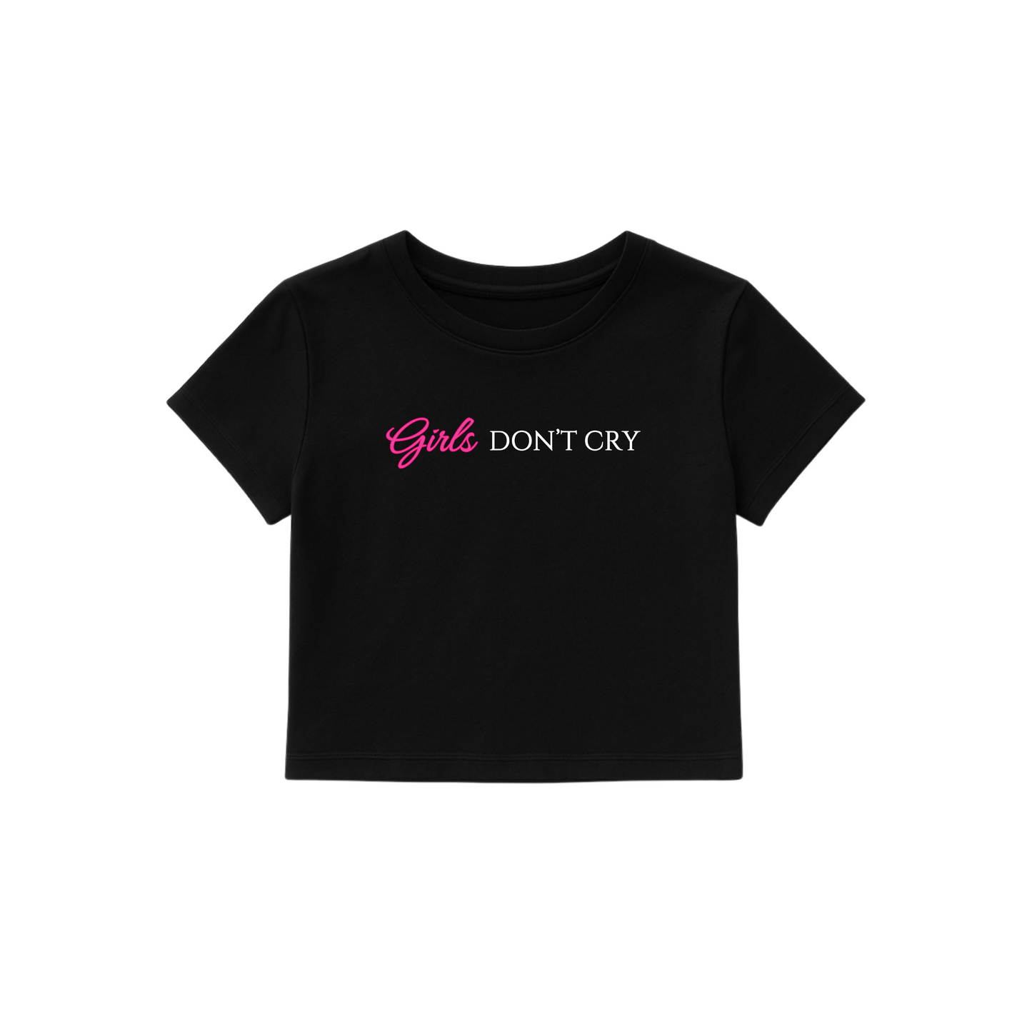 Girls Don't Cry Cropped T-Shirt