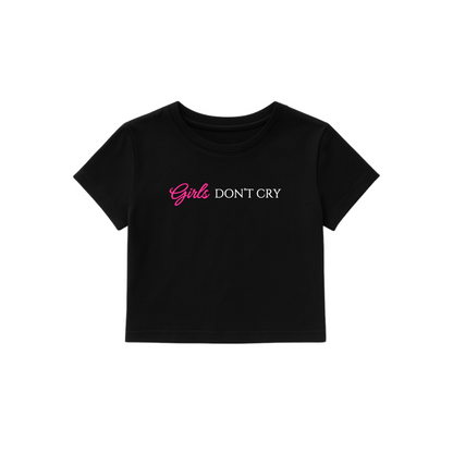 Girls Don't Cry Cropped T-Shirt