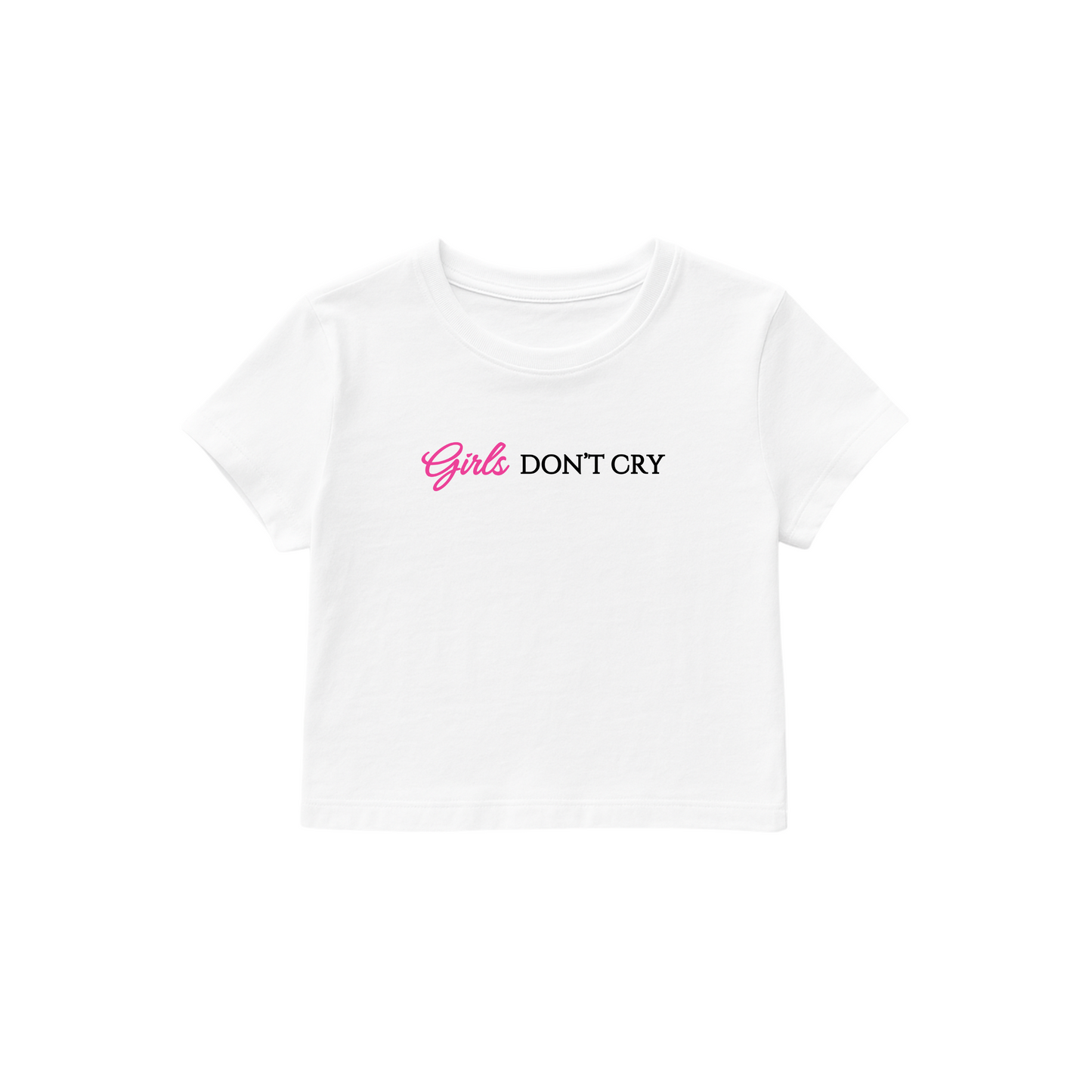 Girls Don't Cry Cropped T-Shirt