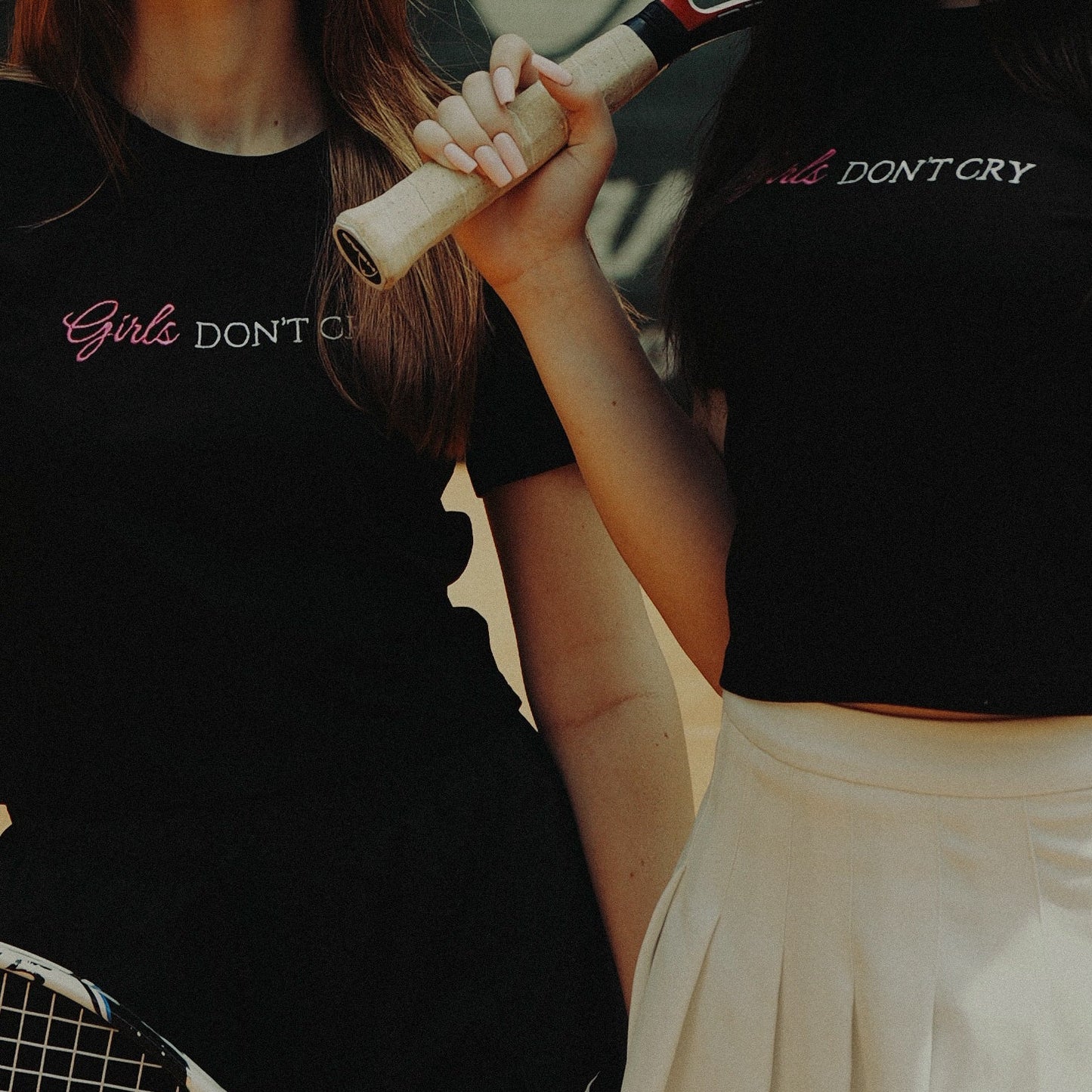 Girls Don't Cry Cropped T-Shirt